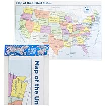 Mapa De Estados Unidos Imprimible De 8 12 X 11 Con Estados Y Capitales