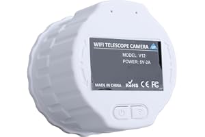 Telescope Eyepiece Camera, 4MP Digital Telescope Camera Electronic Eyepiece Camera for 30mm-50mm Telescope, Supports 2K Video