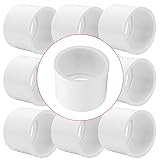 Lswteiz 10Pack 1-1/2"x 1-1/4" PVC DWV Reducing Bush