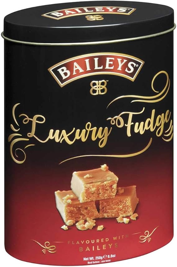 Gardiners of Scotland Baileys Luxury Fudge Oval Tin 250 g Amazon.co.uk
