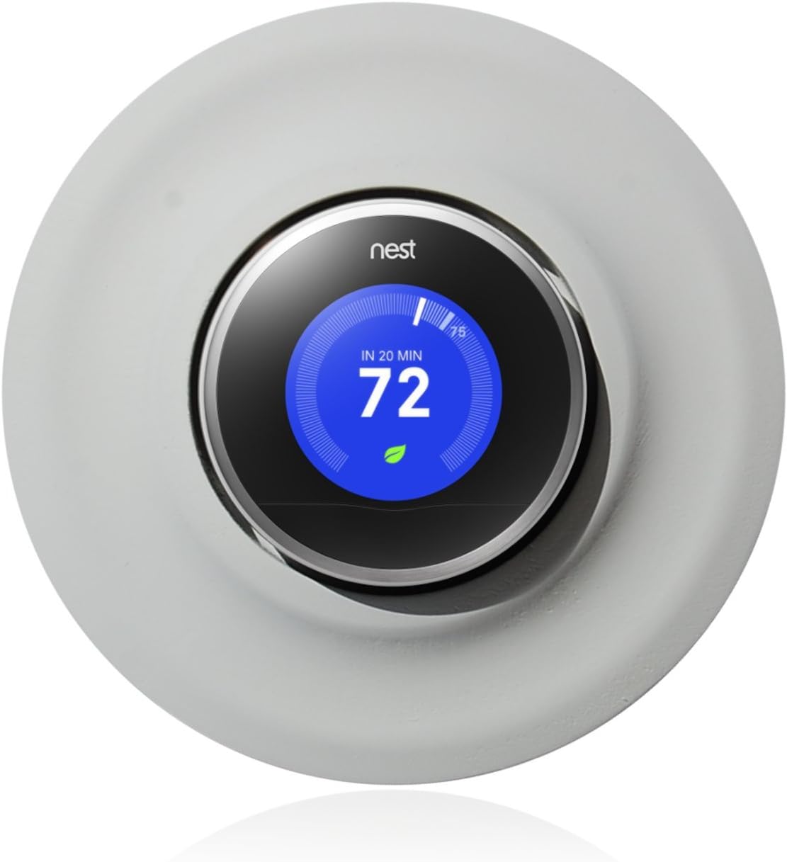 Nest Thermostat Wall Plate - Modern White
