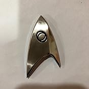 Insignia de comunicación Flota Estelar. Star Trek: The Next Generation. Escala 1:1. Quantum