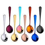 8-Piece Soup Bouillon Cereal Spoon: TUPMFG