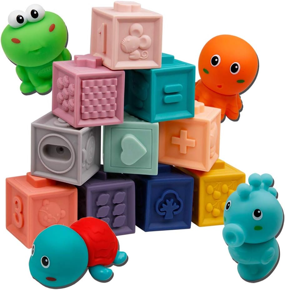 water blocks bath toys