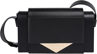Borsa a tracolla da donna con patta Sun Black 0099 (nero), taglia unica