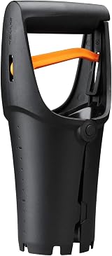Fiskars Solid Flower Bulb Planter 24 cm FiberComp Black Orange view 3