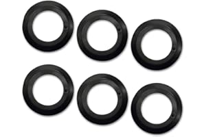 Kitchen Sink Drainer Rubber Washer, 6 Pcs Sink Plug Rubber Gasket Seals Washers for Kitchen Sinks Drain 78 79 80 82 83MM