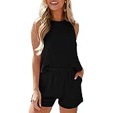 SHEWIN Women's Summer 2 Piece Outfits Shorts Sets Matching Set Loungewear 2026