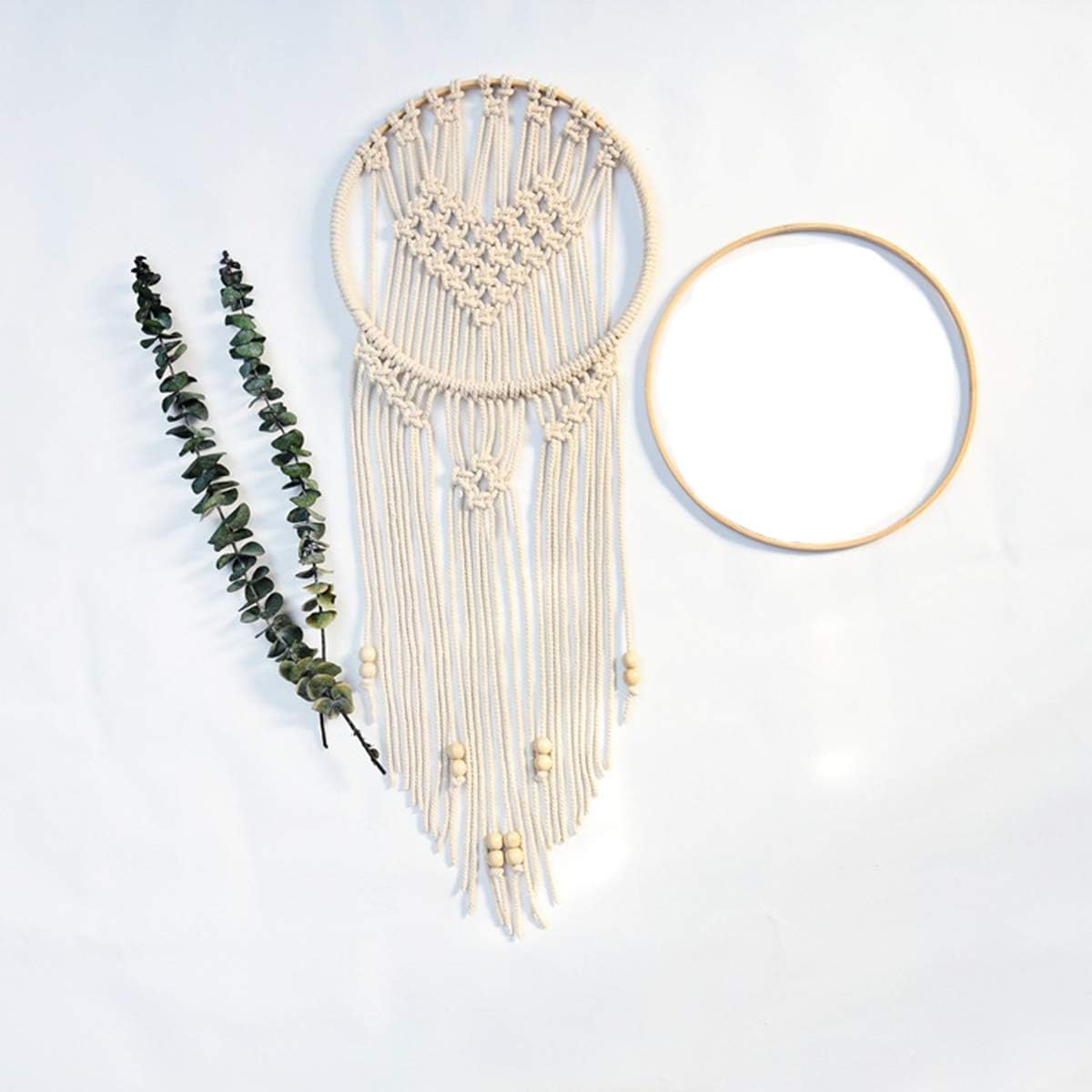 15, 20cm in diameter dancepandas Dream Catcher Rings 20cm 15PCS Wooden