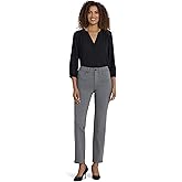 NYDJ Womens High-Rise Marilyn Straight Jeans