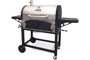 Dyna-Glo Charcoal Dual Zone Stainless Steel Premium Grill