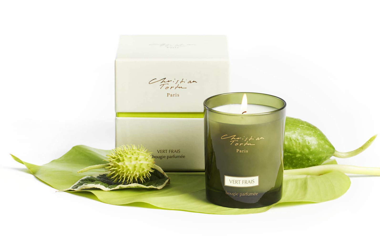 Christian Tortu Vert Frais (Fresh Green) Candle