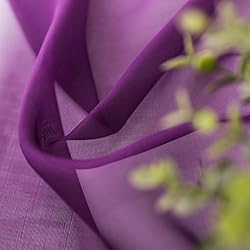 MIULEE Window Valance Half Window Sheer Curtains
