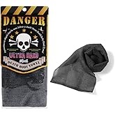 Extra Rough, Exfoliating Washcloth [Made in Japan] Exfoliating Towel Special Texture Makes Fluffy Foam Lather, Back Scrubber, Dead Skin Cell Remover [Loofah for Women and Men] (Black)