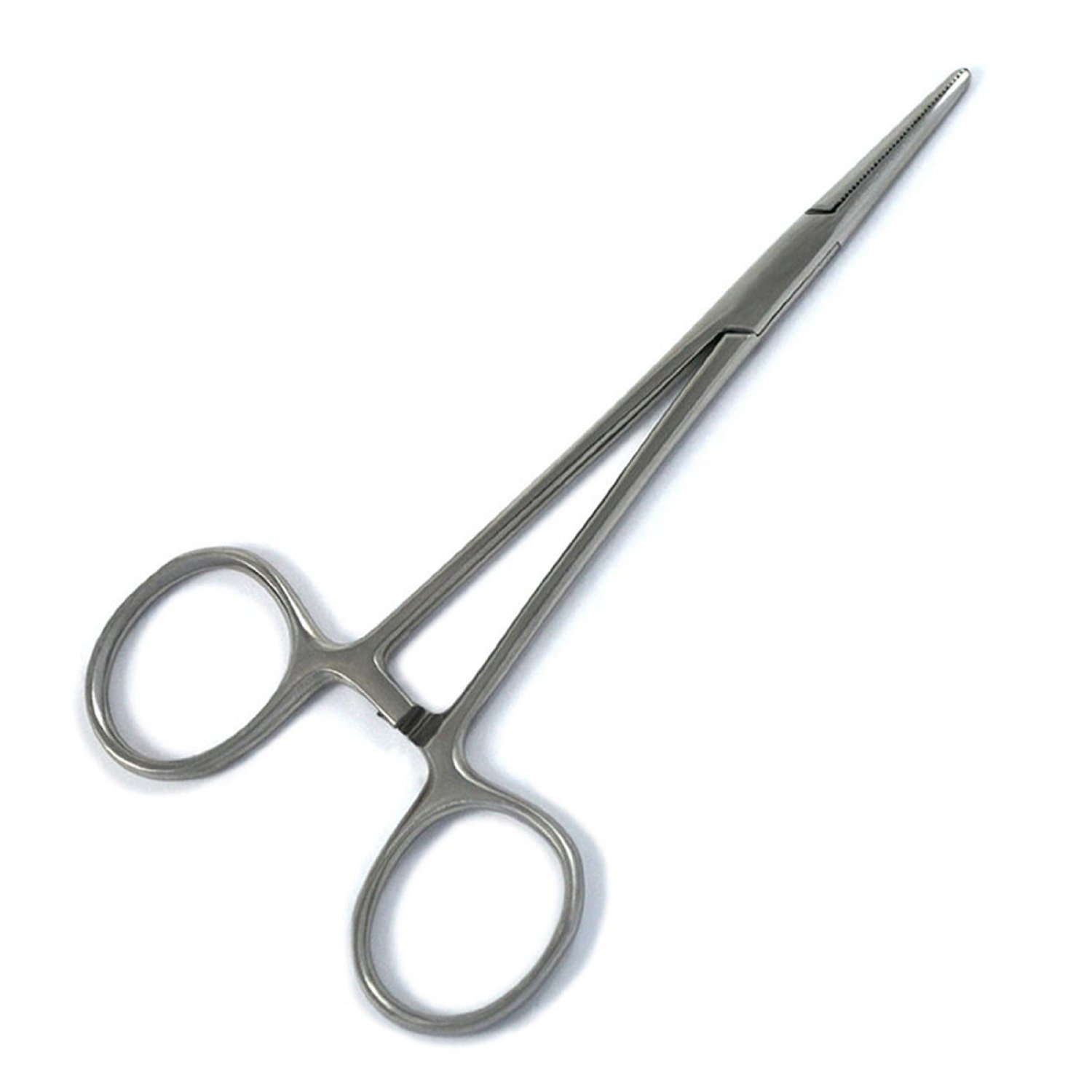 Pet Grooming Hemostat Groomer Dog Ear Hair Puller Locking Forceps, Straight, 5.5''