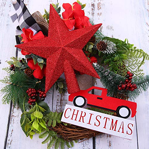 Mini Glitzer-Weihnachtsbaumspitze - Bruchsicherer Baumstern Für Weihnachtsdekoration