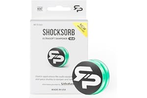RTP Tennis Racket Vibration Dampener - ShockSorb V3 The Only Dampener Made for Pain Relief - Handcrafted with Patented Materi
