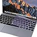 MOSISO Compatible with MacBook Pro 13 inch 2017 2016 Release A1708 Without Touch Bar & Compatible with MacBook 12 inch A1534,Soft TPU Ultra Thin Transparent Keyboard Cover Protective Skin,Ultra Violet