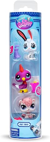 Littlest Pet Shop Series 2 Pet Trio Tube Park Pets Collectible Toys view 8