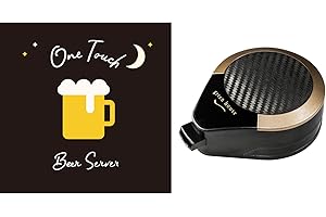 GREEN HOUSE: ONE-TOUCH BEER DISPENSER that uses ultrasonic vibrations to generate ultra-fine bubbles, enhancing the flavor of