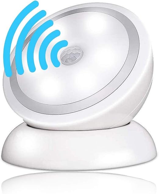 sensor detector de movimiento luz