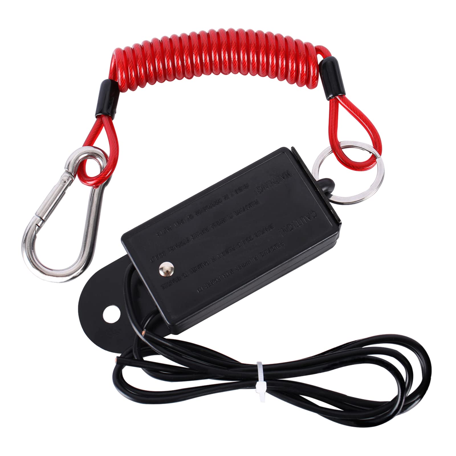 Photo 1 of OminEco Trailer Breakaway Switch with 4 Feet Coiled Cable, Electric Brake Switch Used for RV Towing Trailer