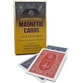 MilesMagic Magician's Magnetic Cards Gimmick | Highly Visual Classic Card Trick for Coin Matrix | Coin Penetration | Haunted Mentalism Close Up Magic Tricks