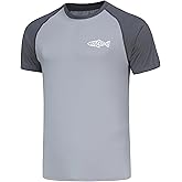 Riverruns UPF 50+ Swim Shirt Fishing Shirt Rash Guard T Shirt Ice-Cool Quick Dry Sports Shirt#1017