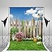 Kate 5x7ft Spring Easter Photography Backdrops lawn Garden Backdrop Party Sunny Blue Sky Photographic Background for Children