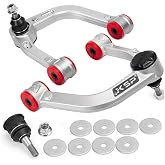 KSP Front Upper Control Arm For Toyota Tacoma 2004-2023, 2-4" Adjustable Front Aluminum Control Arm for 2004-2023 Toyota Hilux Fortuner, One-piece Aftermarket Forged UCA with Greasable Ball Joint
