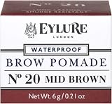 Eylure Brow Pomade Mid Brown Long-Lasting Water Humidity Proof Sculpt Shade view 1