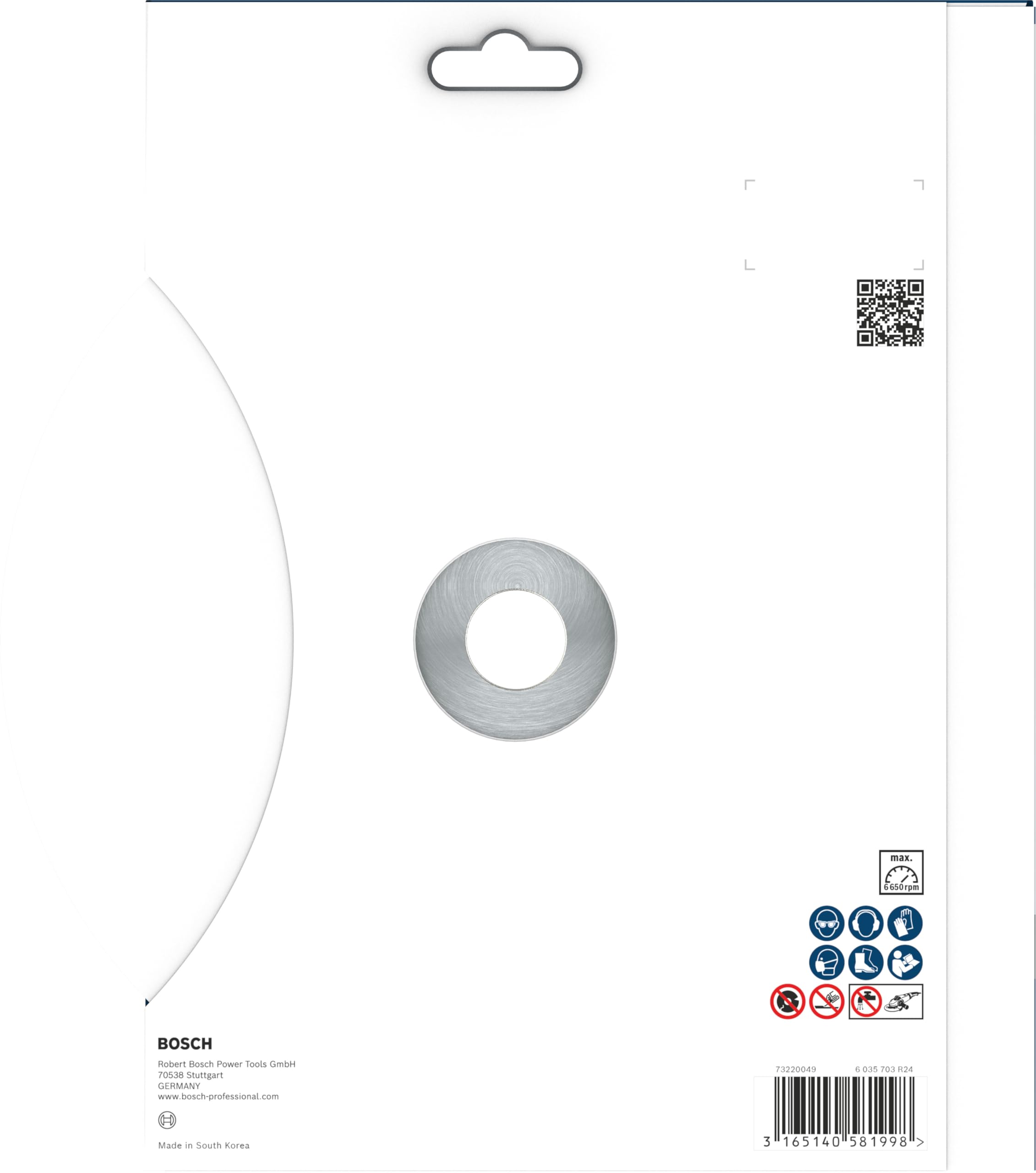 Bosch 1x PRO Marble Diamanttrennscheiben für 22,23‑mm-Bohrung und große Winkelschleifer (für Weichgestein, Marmor, Ø 230 mm, Professional Zubehör Großer Winkelschleifer) 4