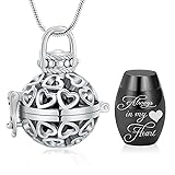 Yinplsmemory Cremation Jewelry Urn Necklace for