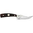 Old Timer Generational USA Series Traditional Fixed and Folding Knives with 1095 HC Stainless Steel Blades, Sawcut Bone Handles, and Made in USA for Hunting, Skinning, EDC, Field Dressing, and Outdoor