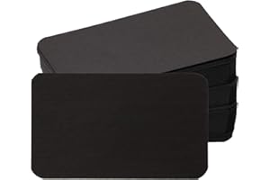 Tupalizy 120PCS Small Blank Paper Message Note Business Cards Double-Sided Mini Greeting Place Name Vocabulary Word Flash Car