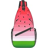 SURERUIM Custom Printed Sling Bag for Women Men Crossbody Shoulder Backpack Chest Bags Gym Travel Hiking Casual Daypack