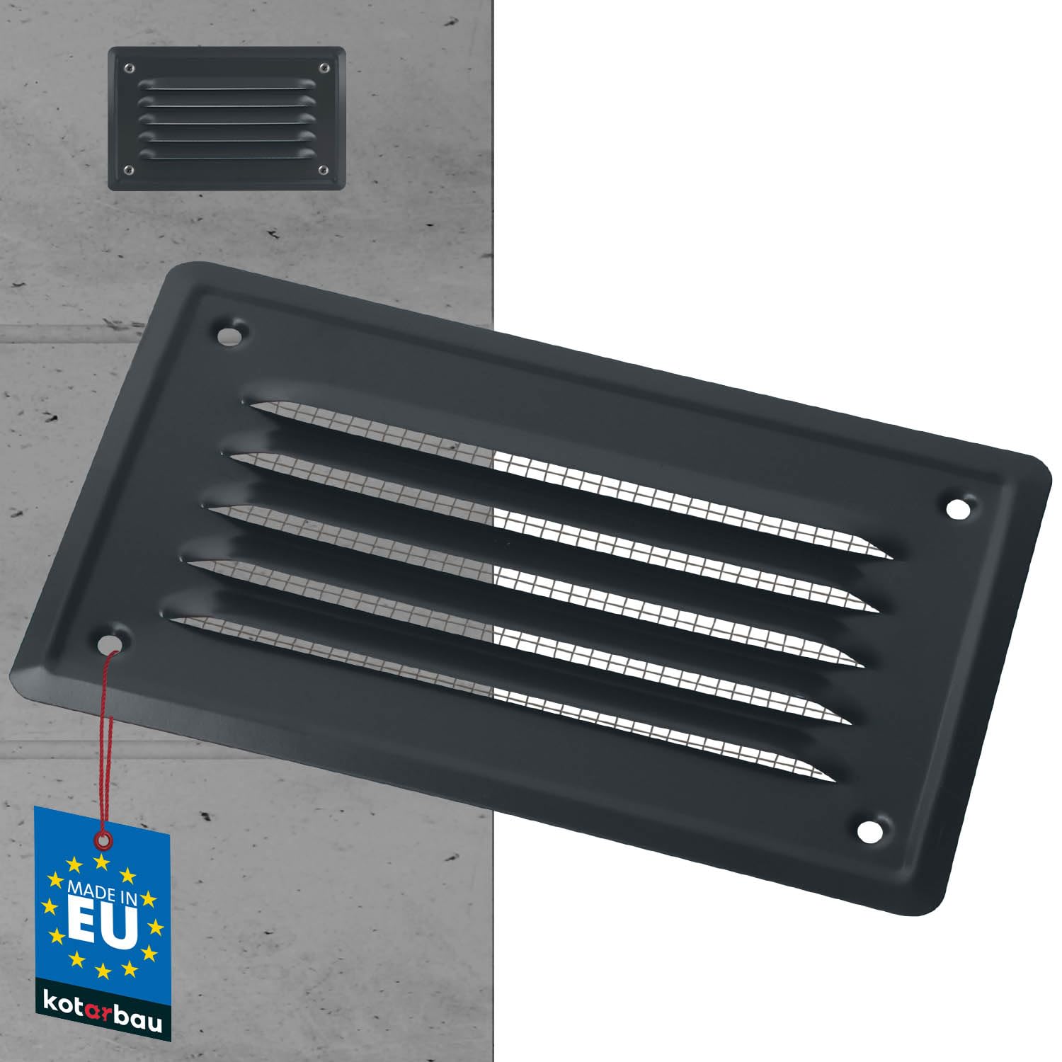 KOTARBAU 05907465900867 Post Anchor Light Anthracite