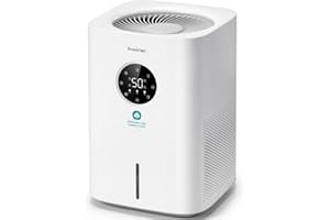 Provirtec Baby Humidifier for Bedroom, Evaporative Humidifiers No White Dust for Kids, Age Modes for Precise Humidity, 16dB Q