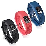 Compatible for Garmin Vivofit 4 Band, Silicone