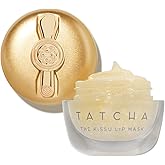 TATCHA The Kissu Gold Leaf Lip Mask | Limited-Edition Restorative Shimmery Lip Mask - Visibly Plumps and Softens for Lush Lips