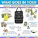 Backseat Organizer, Extra Large Size, Car Organizer for Kids- #1 Kids Toy Storage- Travel Accessories, Car Seat Protector-Kick Mat, Durable Material (Large)