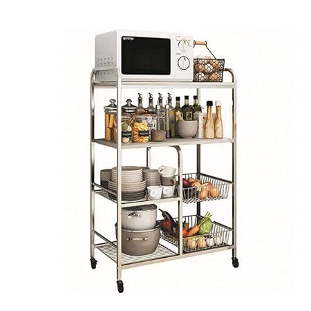 Estantes multiusos XUERUI Acero Inoxidable Estante De ...