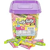 Laffy Taffy Assorted Candy Jar, 145 Count (Pack of 1)