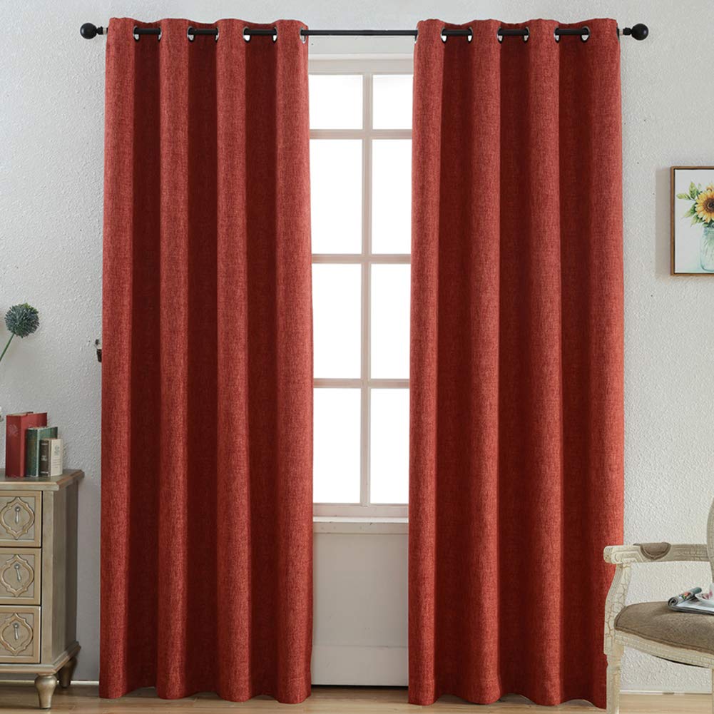 Best curtains living room rust