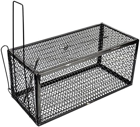 Pest Control 2 x Rat Catcher Spring Cage Trap Humane Large Live Animal Rodent Indoor Outdoor