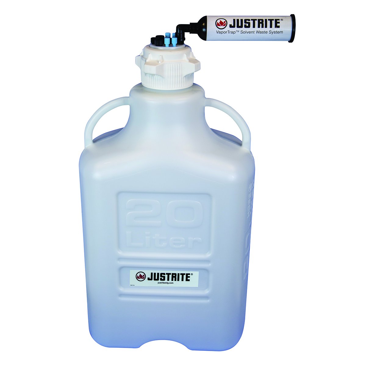 Justrite CAR, HDPE, 20L, 83MMCAP, 8PRT, FIL (12818): Amazon.com ...