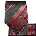 Baked Apple Red Silk Tie and Pocket Square Paul Malone Red Line