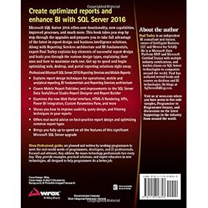 Professional Microsoft SQL Server 2016 Reporting Services and Mobile Reports