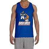 Blue New York Jaxson Dart and Cam Skattebo Logo Tank Top