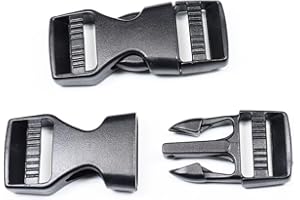 Baitoo Quick Side Release Buckle,Heavy Duty Plastic Snap Buckle Clip Clasp Fasteners Backpack Buckle Replacment for Strap